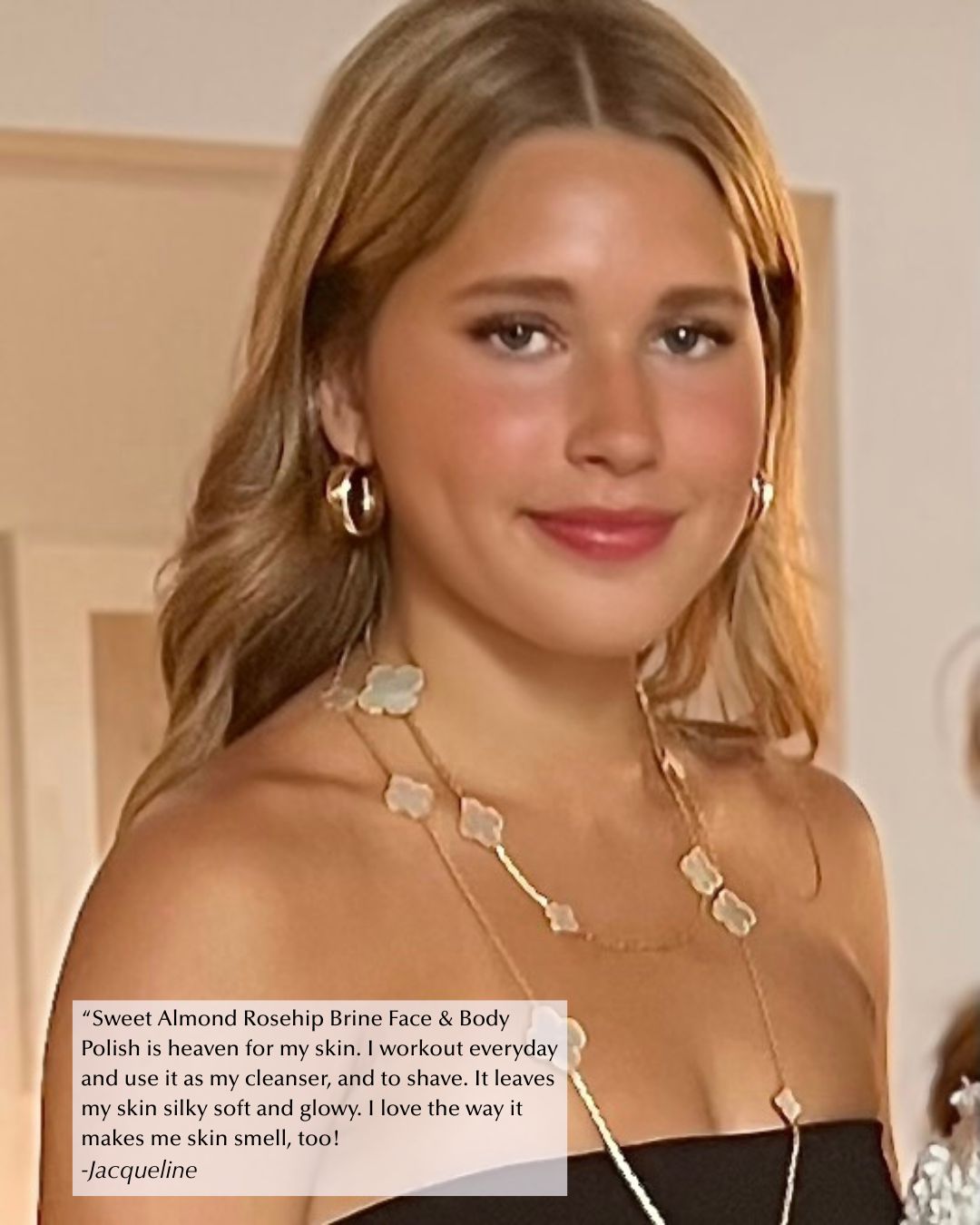 Sweet Almond Rosehip Brine Face & Body Polish