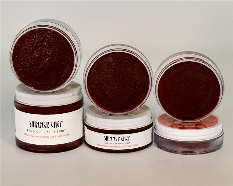 Hibiscus Rosemary Compote Hair & Scalp Fortifier