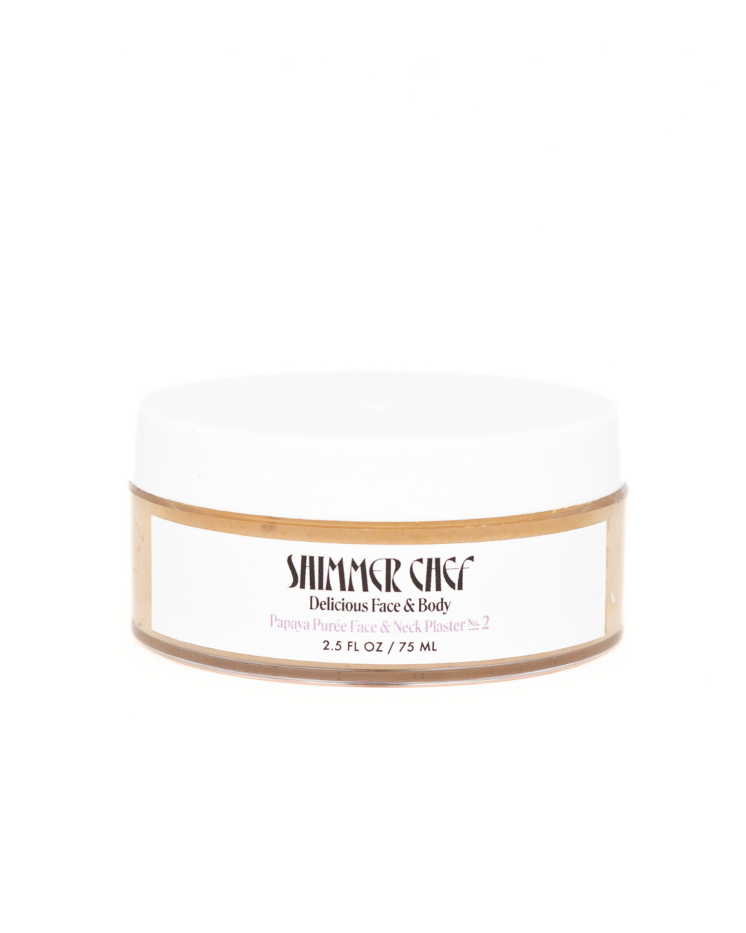 Papaya Purée Face and Neck Plaster