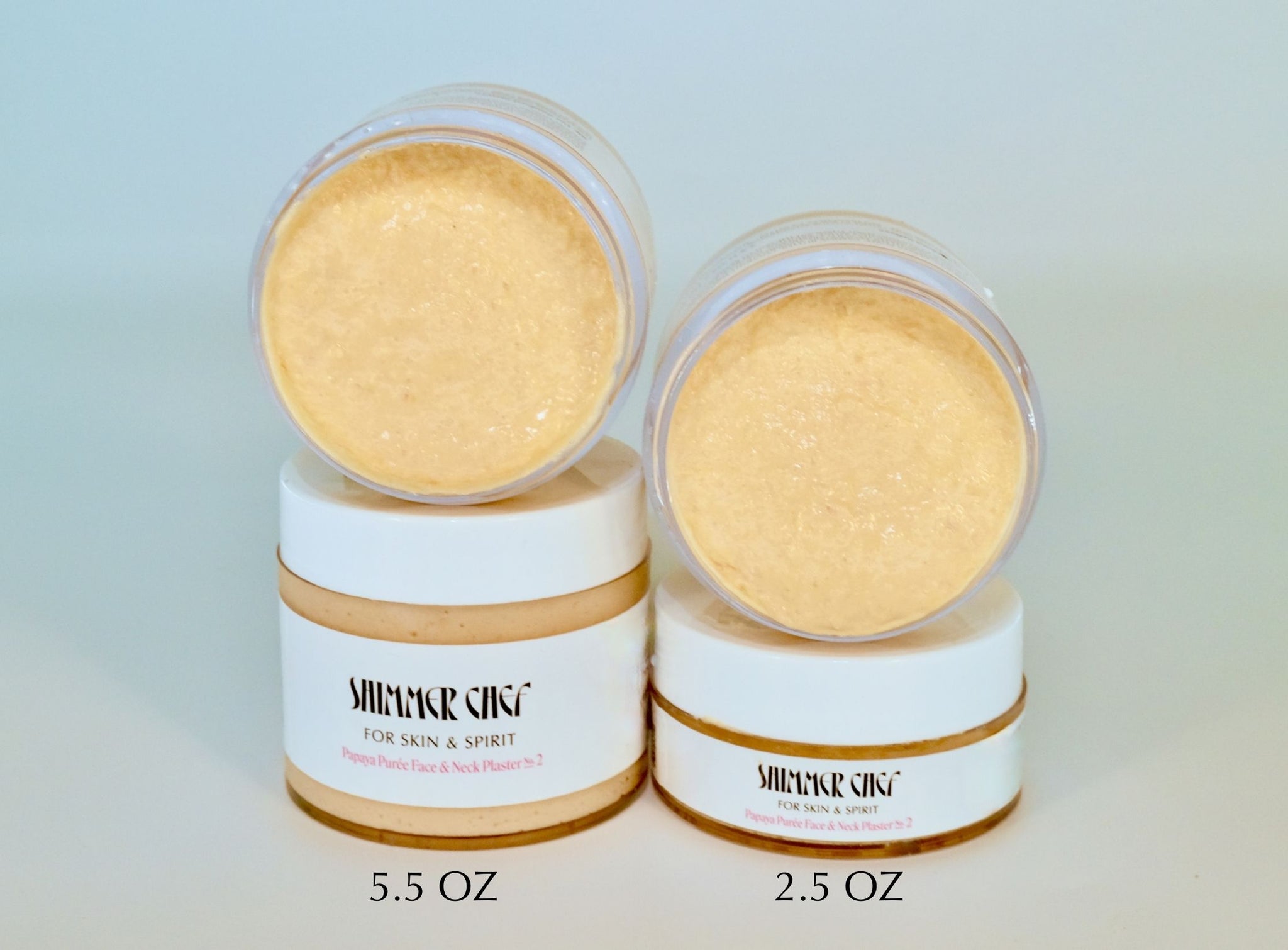 Papaya Purée Face and Neck Plaster