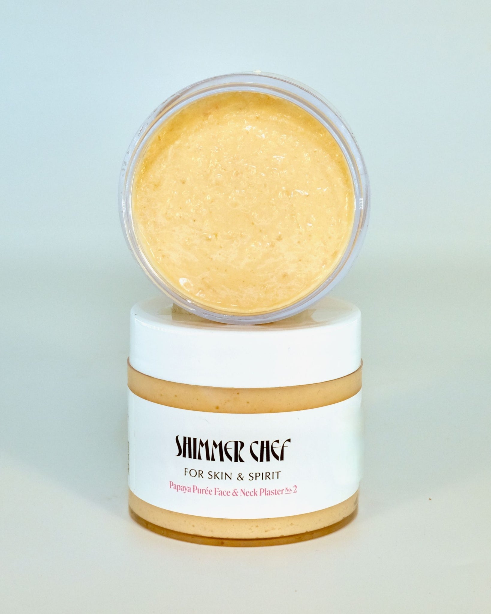 Papaya Purée Face and Neck Plaster