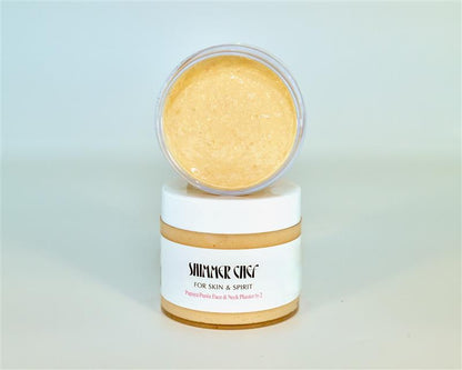 Papaya Purée Face and Neck Plaster