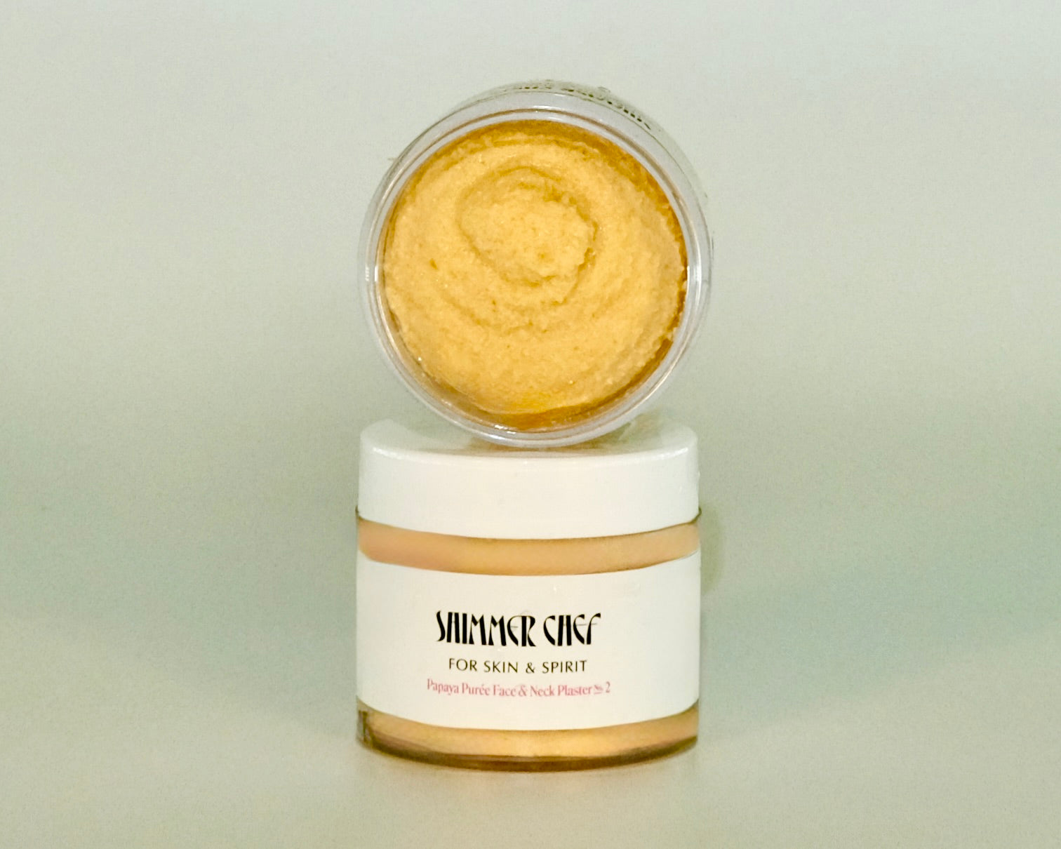 Papaya Purée Face and Neck Plaster