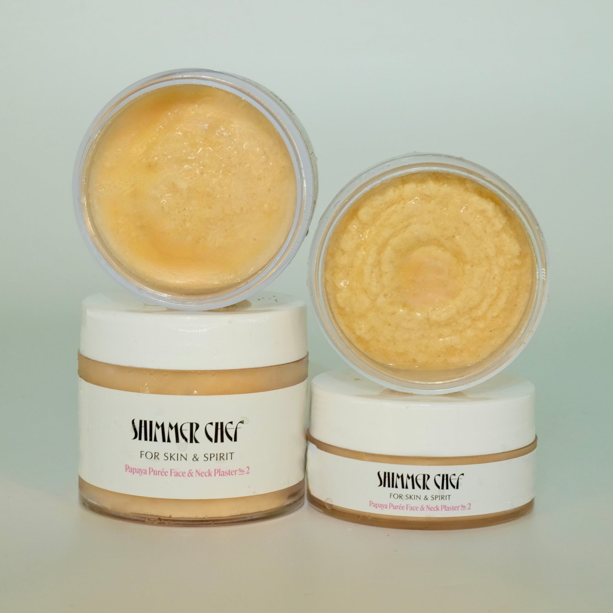Papaya Purée Face and Neck Plaster