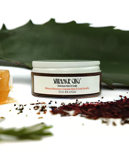 Hibiscus Rosemary Compote Hair & Scalp Fortifier