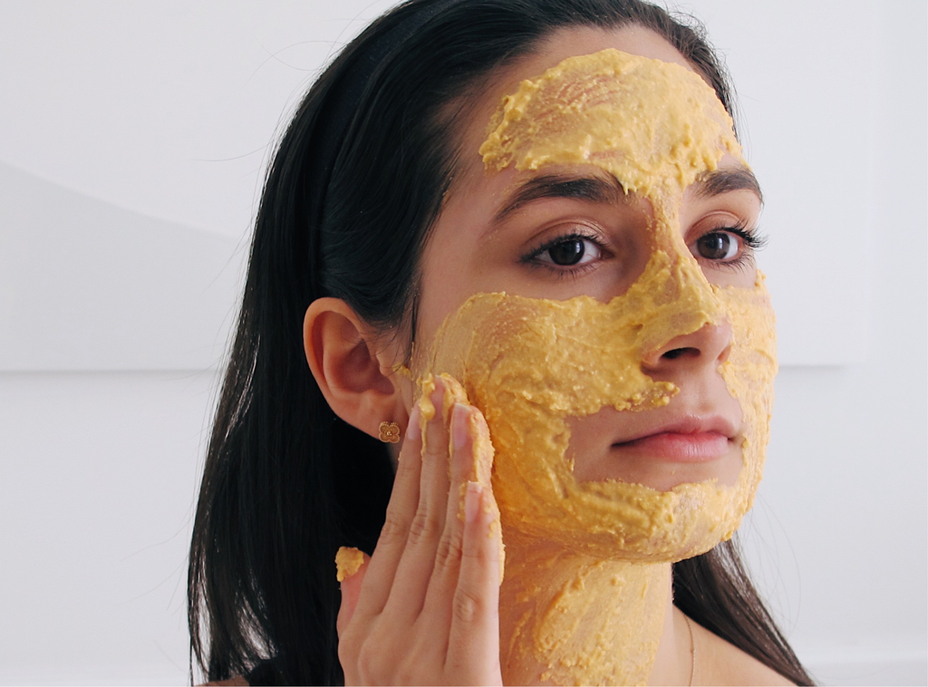 Papaya Purée Face and Neck Plaster