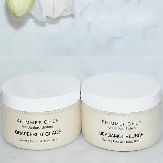 MORNING & EVENING FACE & BODY BALMS